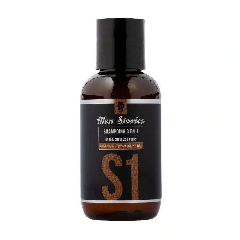 Shampooing 3-en-1 Men Stories 100ml | BARBERSHOP